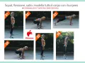 Giovanna Lecis mostra i passaggi per eseguire i mezzi burpees, un esercizio completo per modellare il corpo.