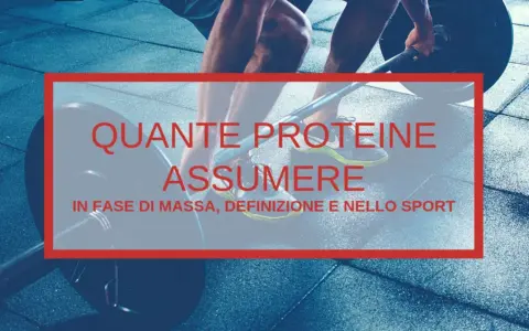 Allenamento e alimentazione: quante proteine per kg sono ideali in fase di massa, definizione e sport?